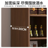 Экологическая доска с твердым деревом Винной шкаф на стену, подставка для гостиных