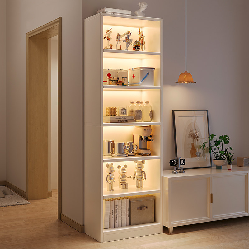 TV Cabinet Side Shelves Home Bookshelves Improvised Landing aisle cupboard Living Room Multilayer Wall Corner Bookcase-Taobao