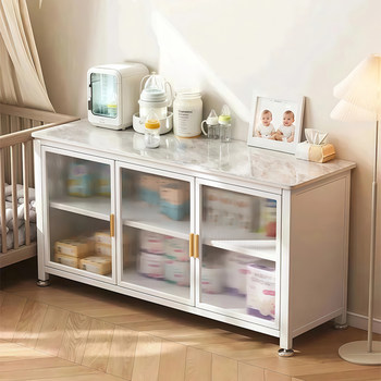 Baby feeding table storage cabinet integrated food supplement