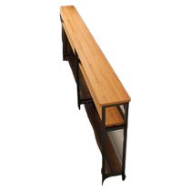 Sofa behind Shelf Living Room Living-room Nip Slit Balcony Slit Containing Shelf Bedside Bedside Table Rear Table Expands Shelf