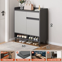 【Маленькая квартира модель ♥ модернизированная утолщенная плата HDF】 60-32-90 туман серый + золото элегантный серый