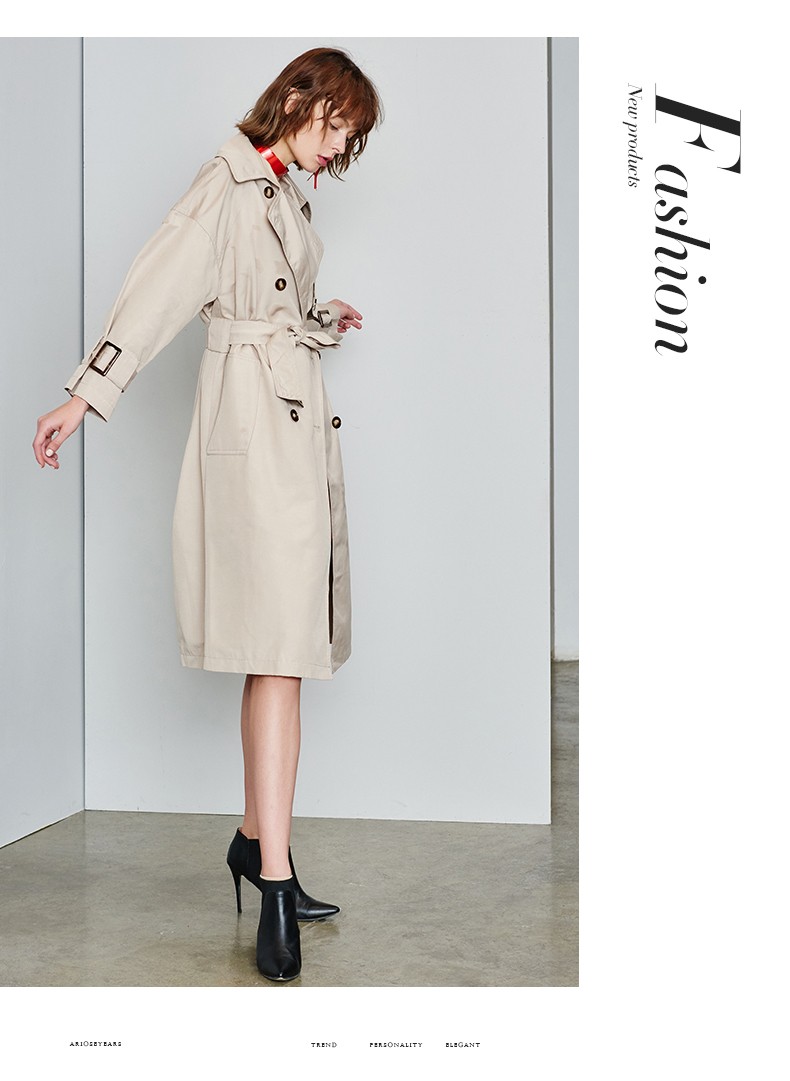 Trench pour femme ARIOSE YEARS      en Coton en Coton - Ref 3226581 Image 12