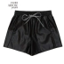 Ainos Ya Shi thời trang thẳng Joker PU quần da nữ 2018 quần thun co giãn thường xuyên quần AW1052ZH quần short thun nữ mặc nhà Quần short