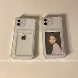 Apple, фотография, iPhone 14, картхолдер, чехол для телефона, iPhone12 Pro, защитные карточки, накладки на углы, iPhone14 Pro, DIY, делается под заказ, iphone, защита при падении, увеличенная толщина
