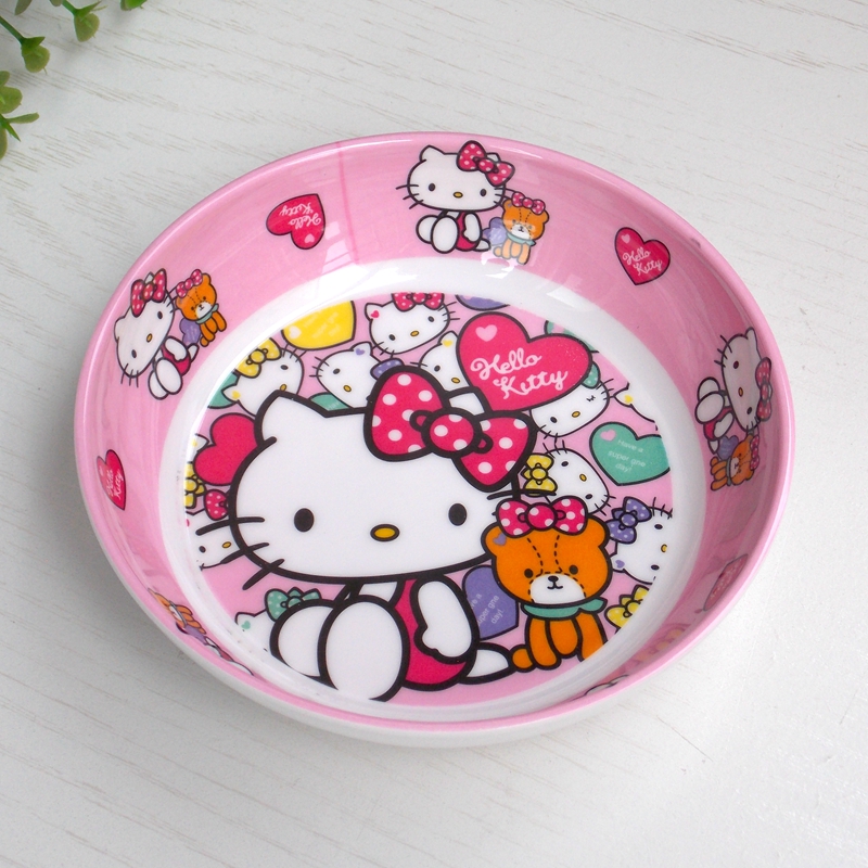 Love KToriginality Cartoon keroppi Easy bear Melamine Small dish Snack plate Cake dish Saucer Small fruit plate