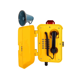 K1网络特种工业电话机IP电话机网线网口POE供电网桥1城市地下管廊隧道专用防水防尘防潮抗暴力宽温户外室外