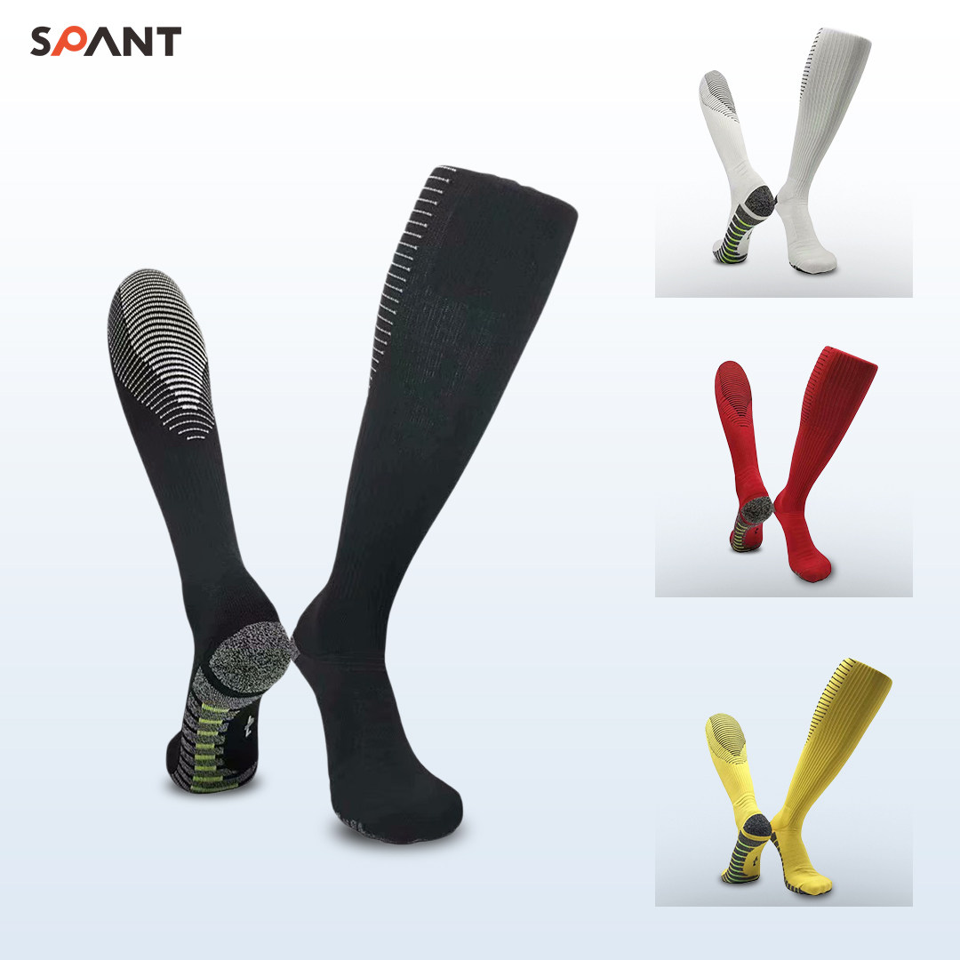 SPANT Football Long Drum Sports Competition Training Over Knee Thickening Anti-Slip Sport Breathable Sweaty Towel Socks