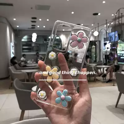 vivos6 mobile phone Protective case Japanese and Korean x30 transparent glue drops vivox27 simple y9s fashion x23 colorful version tide z5x women's y97y93s all-inclusive x21a