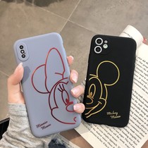 Cartoon vivoy50 phone case x30x27 simple x21 front and rear fingerprints all-inclusive soft y5s anti-drop x20a protective cover x23 Phantom color version thin y3 y17 Tide brand creative