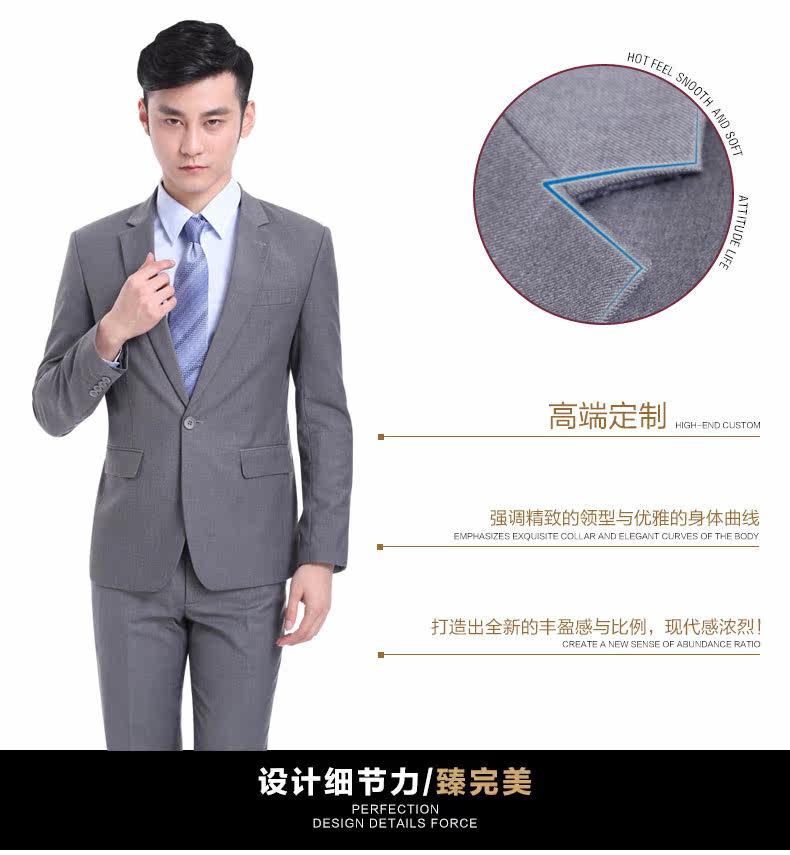 Costume homme en polyester pour printemps - Ref 1557344 Image 8