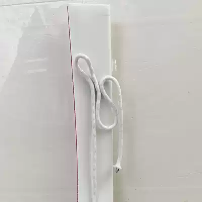 Shower curtain magnetic wire with magnetic water retaining strip use strong adsorption force
