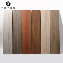 Full porcelain imitation solid wood textured brick living room Restaurant Balcony Nordic Wind Bedroom Floor Tiles Anti Wear and abrasion resistant tiles 2001000