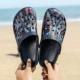 Giày lỗ mùa hè nam phiên bản Hàn Quốc của dép sành điệu trượt mang dép đi biển bình thường dép Baotou - Dép