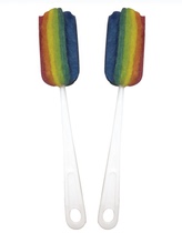 Long handle Cup brush sponge bottle wash cup brush thermos cup cleaning glass bottle brush hotel kitchen special brush