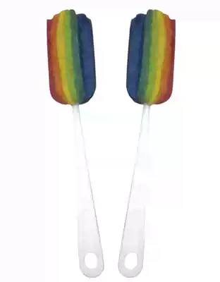 Long handle Cup brush sponge bottle wash cup brush thermos cup cleaning glass bottle brush hotel kitchen special brush