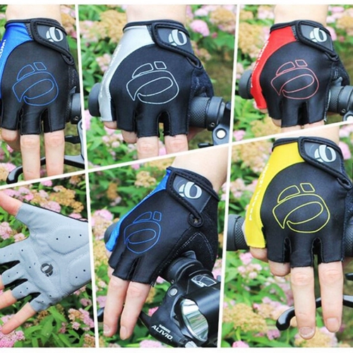 1PAIR HALF FINGING GLOVE ANTSLIP ANTI-SWEAT GEL B