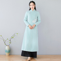 New arrived Fashion Womens Dress Chinese Style Vintage Dre