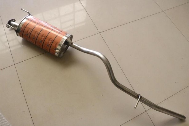 Suitable for Wuling Hongguang 1 2 1 4 S1 5 exhaust pipe rear section muffler rear muffler rear section car