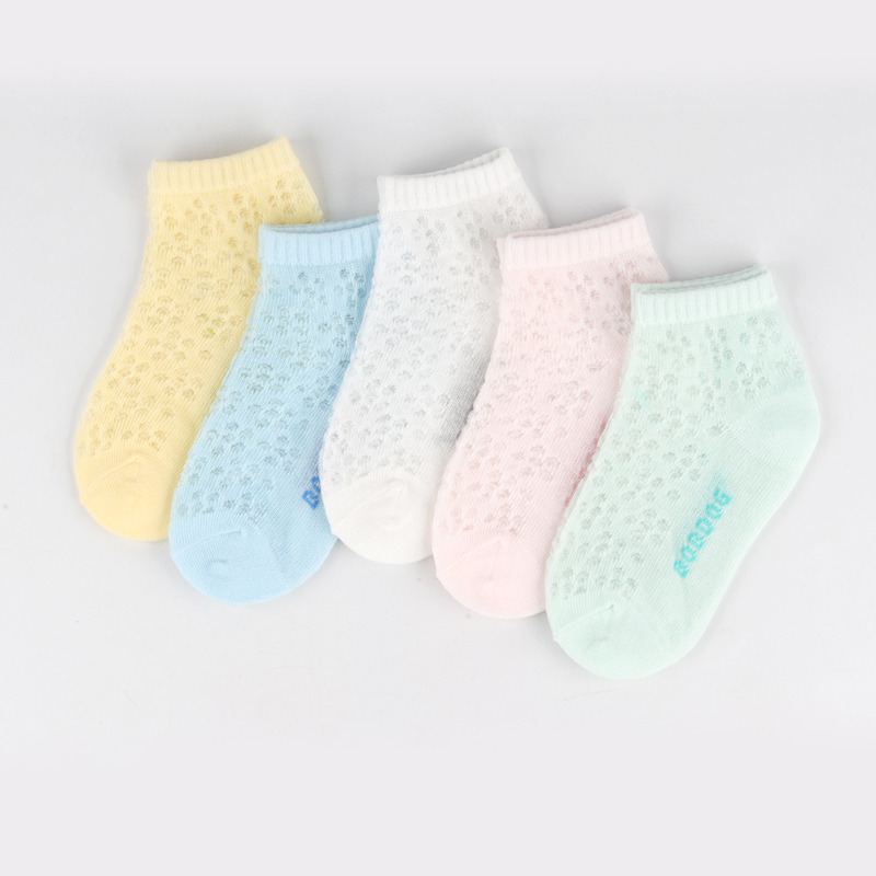 Baby baby vớ mùa hè lưới mỏng cô gái cậu bé sock mùa xuân và mùa thu 0-1-3-5-7 tuổi.