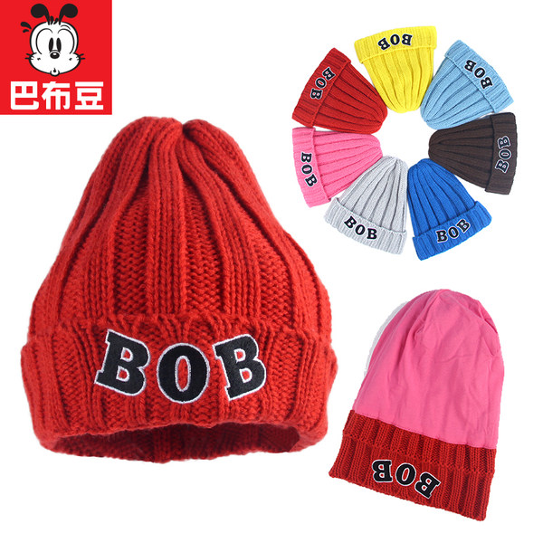 巴布豆 秋冬儿童针织毛线帽 优惠券折后¥19.8包邮(¥29.8-10)多色可选 巴布豆 秋冬儿童针织毛线帽 优惠券折后¥19.8包邮(¥29.8-10)多色可选