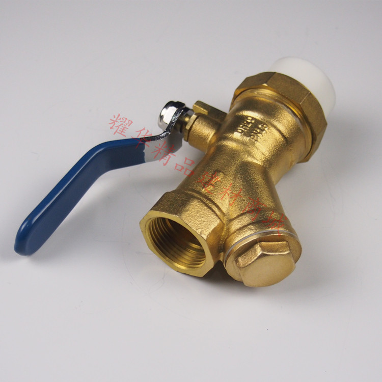 PPR Filter 25PPR6 Point Valve 32PPR1 inch Brass Water Differ PPR Filter Ball Valve