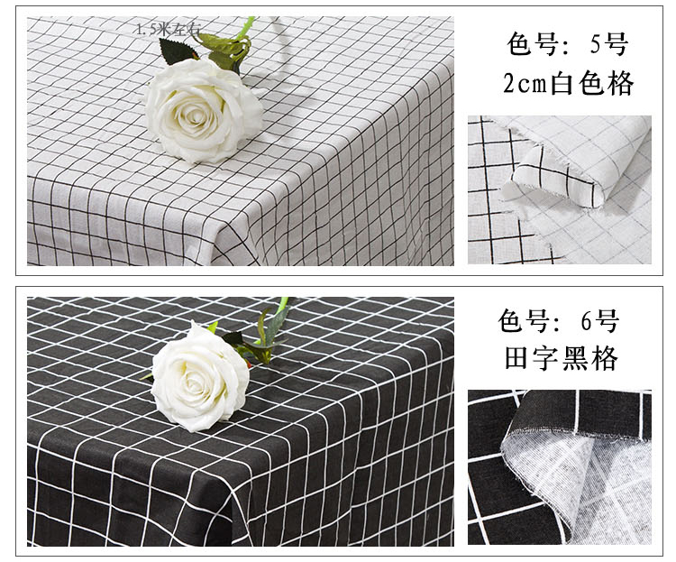 Chất liệu vải lanh cotton in rèm lanh bán buôn handmade DIY khăn trải bàn vải nền in gió vải đầu zakka thun cotton 4 chiều