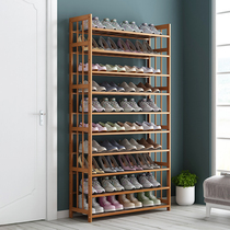 Shoe rack High-rise storage artifact Large-capacity dormitory indoor good-looking home door provincial space Large Nanzhu shoe cabinet