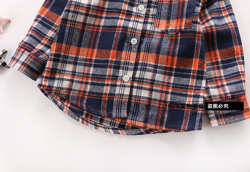 Chemise garcon à manche longue - Ref 2075785 Image 48