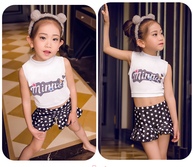 Đồ bơi cho trẻ em Cô gái Váy Váy Công chúa Điểm Cô gái Lớn Sinh viên Hiển thị Kem chống nắng bên bờ biển Đồ khô nhanh - Bộ đồ bơi của Kid bộ đồ bơi nàng tiên cá