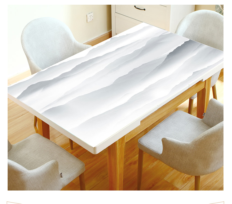 Pvc chống vảy nhà hàng dùng một lần ký túc xá nhựa mềm chị em Trung Quốc khăn trải bàn retro - Khăn trải bàn khăn ăn khách sạn