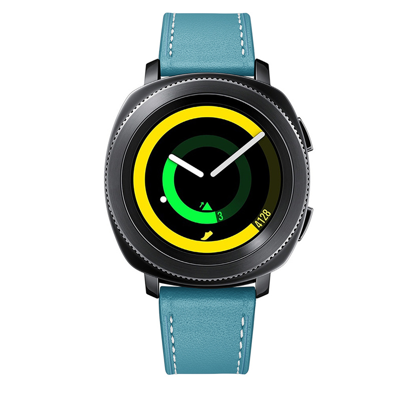 限時優惠 佳明 GarminMove Style/Luxe 錶帶 真皮腕帶 頭層牛皮 20MM 替換腕帶 時尚簡約 商務型手錶帶