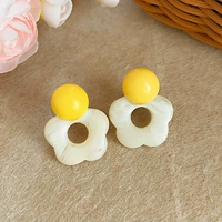 Рыжие серьги