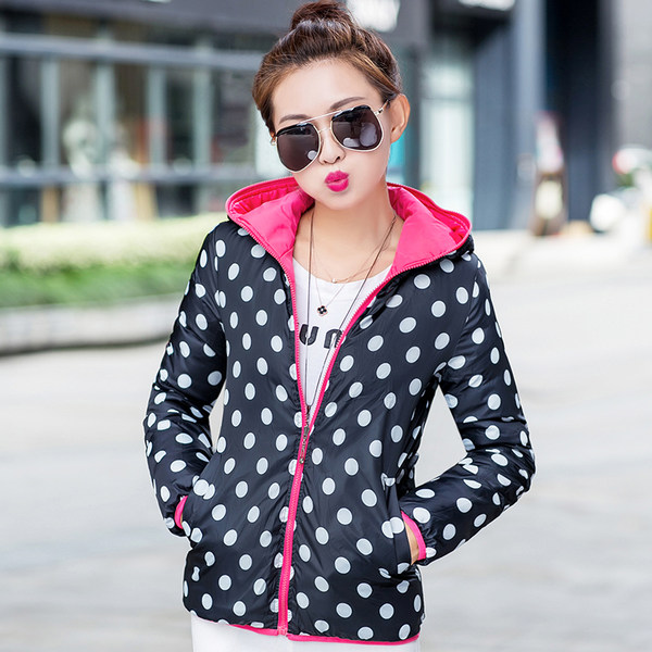 全5分好评 飘雪姿 修身短款 两面可穿 女式棉服 拍下￥39包邮 7色可选