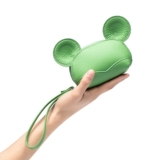 Милый кошелек, маленький кожаный брелок, сумка с петлей на руку, небольшая сумка, из натуральной кожи, коллекция 2023