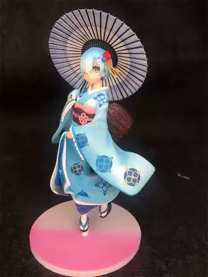 A different world from scratch Kimono Rem Rem Ukiyo-e works 1 8 model model ornaments