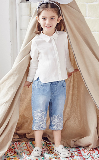 Chemise fille à manche longue - Ref 2085582 Image 13