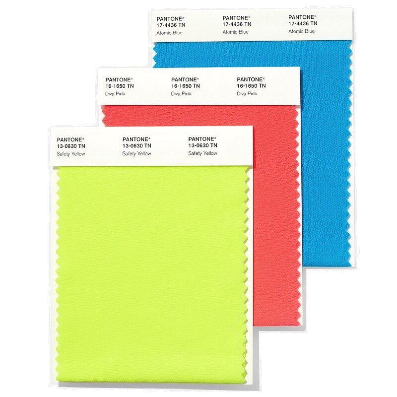 PANTONE coloured pass nylon bright colour card TN12-0645 to 18-4245TN single international standard colour card