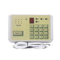 Smart phone voice dialer TIGER-911 alarm with wired networked anti-theft alarm host accessories
