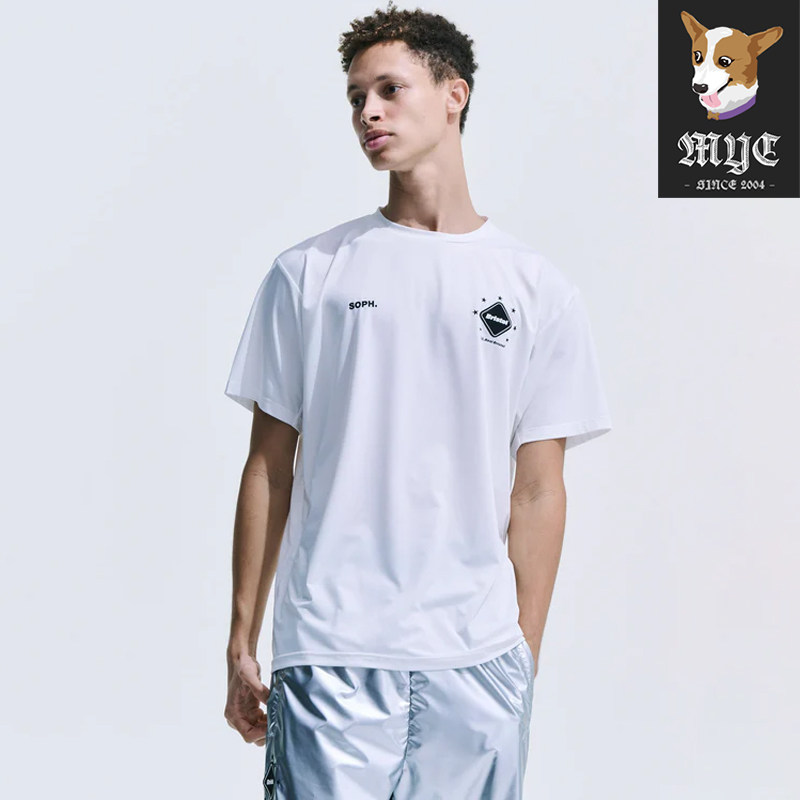 F.C.R.B AUTHENTIC TEAM TOUR S/S TOP 简约胸前logo休闲短袖-淘宝
