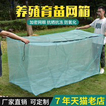 Nylon nursery net box fish tank farming net specially equipped with small fish loach crab eel pond escape net