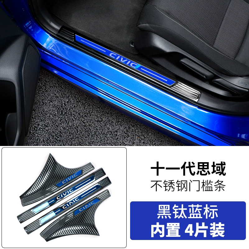 bệ bước chân tucson 2019 Phù hợp với 22 mẫu Honda Civic thế hệ thứ 11 Sửa đổi thanh ngưỡng cửa đặc biệt Civic thế hệ thứ 11 Dán trang trí bàn đạp chào mừng đồng hồ đo nhiệt độ két nước bệ bước chân tucson 2019 