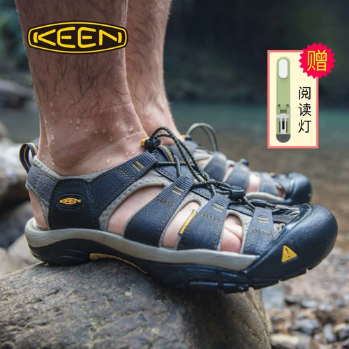 KEEN Cohen Newport H2 Мужские весенние и летние сандалии на открытом воздухе без стекла и дыхания на пляжном досуге