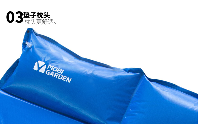 Mu Gaodi tự động bơm nước đệm chai nước Tianzhu ngoài trời đơn đôi ẩm ướt cắm trại có thể được khâu với gối mat - Thảm chống ẩm / Mat / Gối thảm trải picnic
