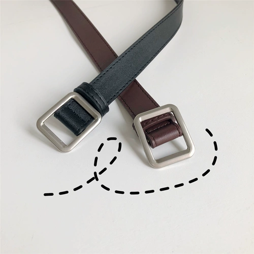 Ремень, универсальные джинсы для отдыха, в британском стиле, в корейском стиле