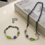 Металлическая цепочка, длинное универсальное ожерелье в стиле хип-хоп, подвеска, аксессуар, материал