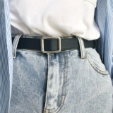 Ремень, универсальные джинсы для отдыха, в британском стиле, в корейском стиле