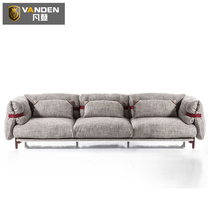 No secret you same sofa living room three large apartment loft simple modern iron sofa