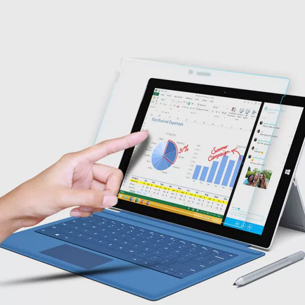 Microsoft Surface pro 3 phim cường lực 12 inch máy tính bảng bảo vệ màn hình chống bức xạ ánh sáng xanh - Phụ kiện máy tính xách tay miếng dán laptop asus