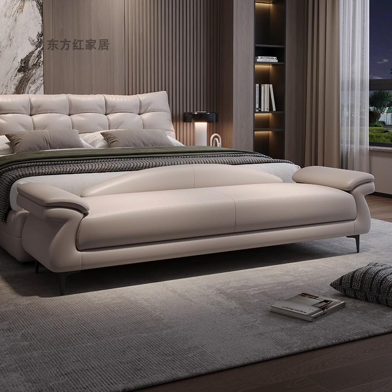 Italian-Style Bed End Stool, Minimalist Bedroom Bedside Stool, Simple Modern Bedside Bench, Long Bench, Dressing Room Sofa Stool