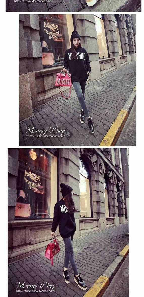 Quần legging 200 pounds nữ chất béo mm thêm siêu quần XL co giãn cộng với quần nhung dày mùa thu và mùa đông quần nữ phong cách